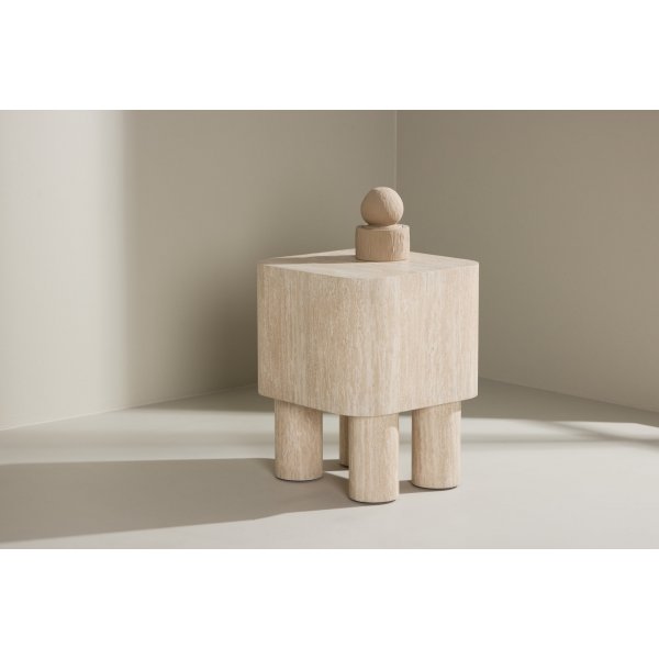 Klirou sivupyt 40x40 - beige