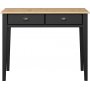 Nola kirjoituspyt 95 x 45 cm - Musta/beige