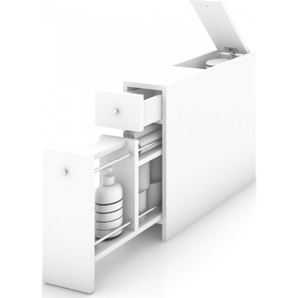 Älykäs kylpyhuonekaappi - valkoinen Älykäs kylpyhuonekaappi - valkoinen