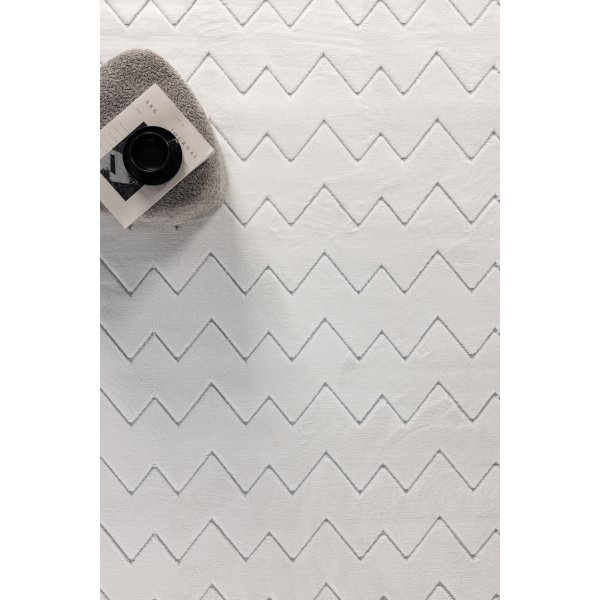 Fia matto 290 x 200 cm - Valkoinen Fia matto 290 x 200 cm - Valkoinen