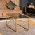 Geiser sohvapöytä 120 x 50 cm - Kulta