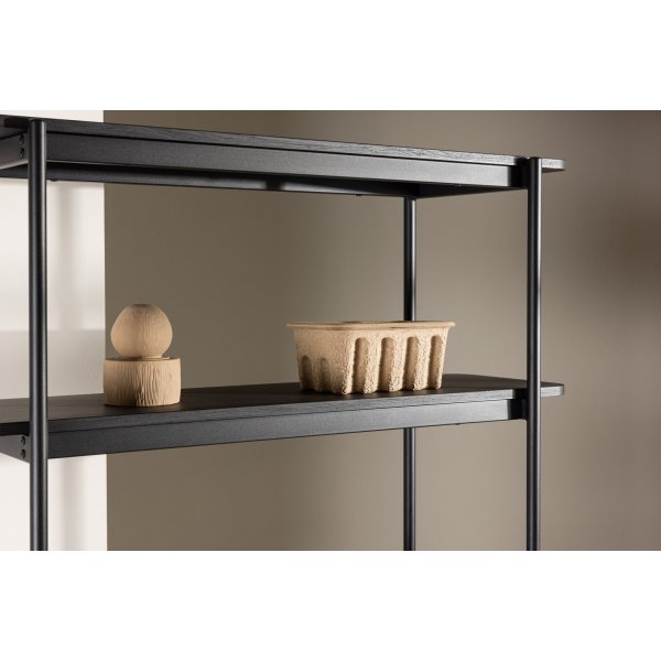 Heim hylly 190 cm - Musta Heim hylly 190 cm - Musta