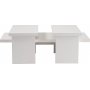 Sanctuary sohvapyt 110 x 45 cm - Valkoinen puu