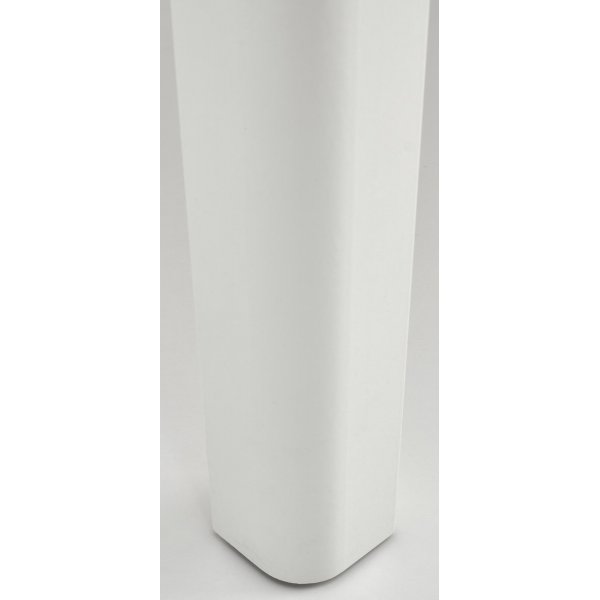 Pyöreä jatkettava ruokapöytä tammi/valkoinen 102-142 cm - Berivan Pyöreä jatkettava ruokapöytä tammi/valkoinen 102-142 cm - Berivan