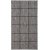 Litte kudottu matto Matthews Grey/musta - 80x340 cm