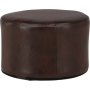 Eastport-pouf - ruskea PU