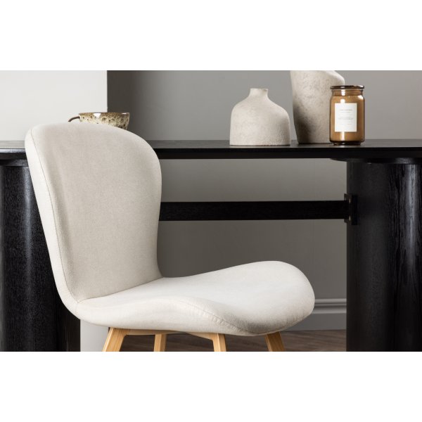 Lija ruokatuoli - beige/tammi Lija ruokatuoli - beige/tammi