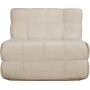 Nojatuoli beige sametti - Vera