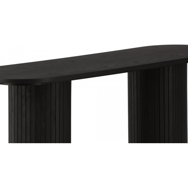 Bianca konsolipyt 130 x 40 cm - Musta