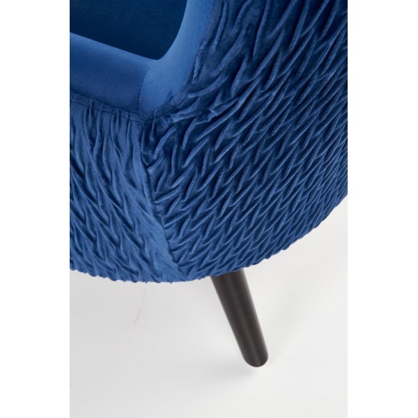 Maurice nojatuoli - Tummansininen