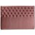 Anna-sngynpty napeilla (Vaaleanpunainen sametti) - Valinnainen leveys + Huonekalujen hoitosarja tekstiileille