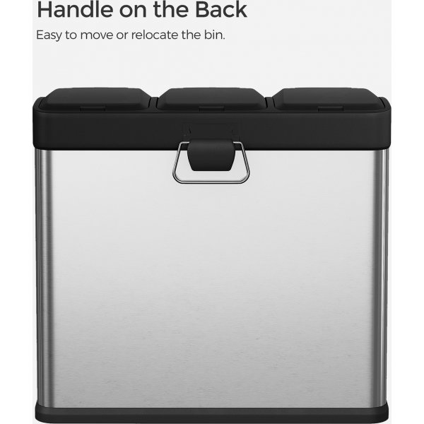 Maiken roskakori 24 l - Hopea Maiken roskakori 24 l - Hopea