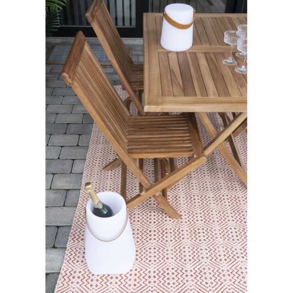 Ibiza Matto - Tumma koralli - 140x200 Ibiza Matto - Tumma koralli - 140x200