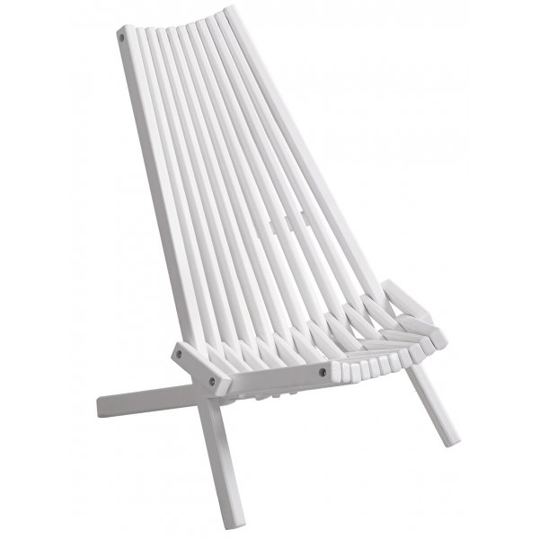 Calcutta-tuoli - Valkoinen + Huonekalujen tekstiilien puhdistus