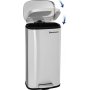 Totte roskakori 30 l - hopea