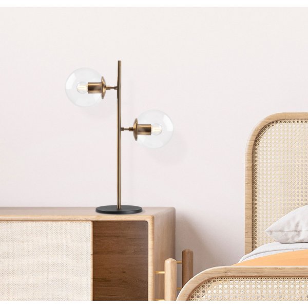 Viiloitettu kirkas pytvalaisin - Vintage