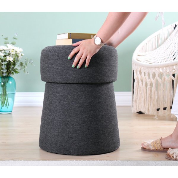 Pavut Pouf - Tummanharmaa Pavut Pouf - Tummanharmaa
