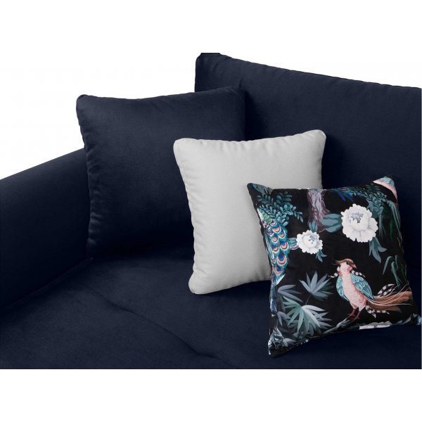 Gaspar 3-istuttava vuodesohva - Sininen Gaspar 3-istuttava vuodesohva - Sininen