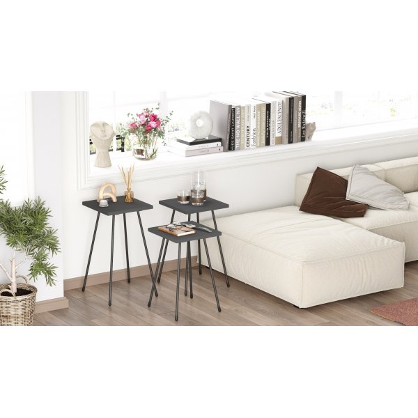 Luiz-pöytä 29 x 29 cm - Antrasiitti Luiz-pöytä 29 x 29 cm - Antrasiitti