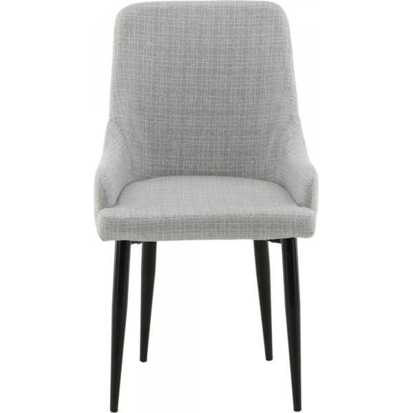 Paradis ruokatuoli - Vaaleanharmaa/musta Paradis ruokatuoli - Vaaleanharmaa/musta