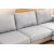 Berliinin divaani sohva oikea - Vaaleanharmaa