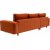 Berliinin divaani sohva vasen - punainen