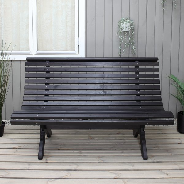 Lillesand penkki - musta