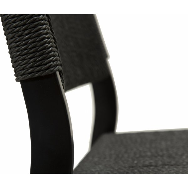 Silmukkaruokailutuoli - musta Silmukkaruokailutuoli - musta