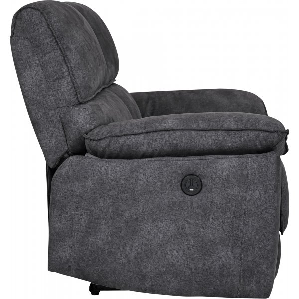 Sohva 2:n istuttava shkisesti sdettv nojatuoli - Harmaa