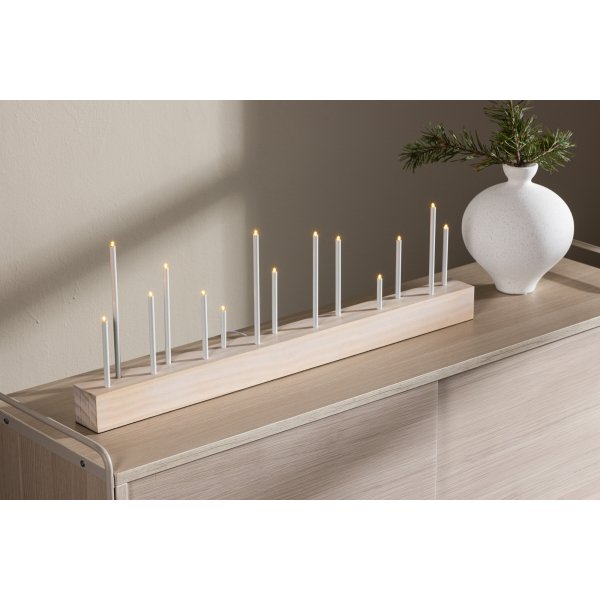 Kungsberget pöytävalaisin - Whitewash Kungsberget pöytävalaisin - Whitewash