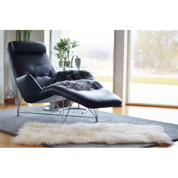 Shansi lampaannahkalauta Valkoinen