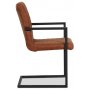 Oliver-ruokatuoli - Vintage-ruskea