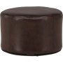 Eastport-pouf - ruskea PU