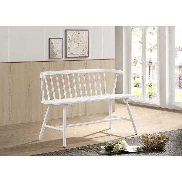 F�r� valkoinen tikku sohva keitti�n sohva