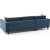 Kale sohva vasen - Blue velvet