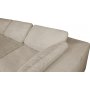 Modulaarinen sohva 320 cm beige samettia - Vera