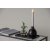 Ulricehamn LED-kynttilnjalka 32 x 12 cm - Musta/Valkoinen