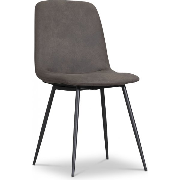 Smokey-ruokatuoli - Harmaanruskea vintage