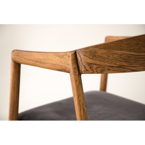 Långön ruokapöydän tuoli - tammi/harmaa Långön ruokapöydän tuoli - tammi/harmaa