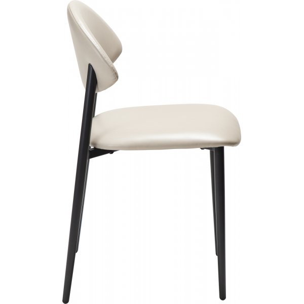 Tush ruokapöydän tuoli - Cashmere PU Tush ruokapöydän tuoli - Cashmere PU