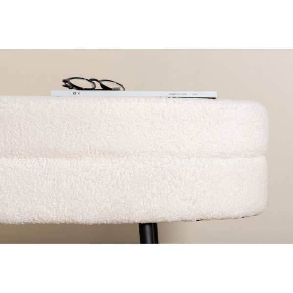 Rino pouf - Valkoinen nalle Rino pouf - Valkoinen nalle