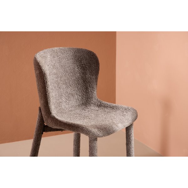 Astoria ruokapöydän tuoli - Brown bouclé Astoria ruokapöydän tuoli - Brown bouclé