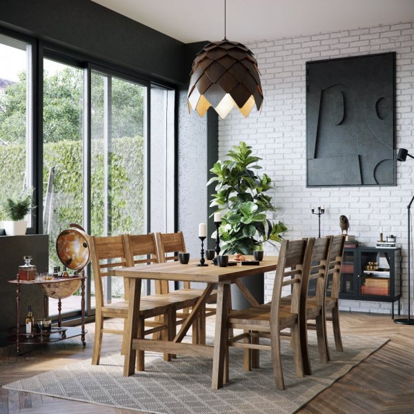 Woodforge-tuoli kierr�tyspuusta