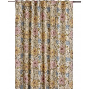 Flore-verho 2 kpl 2 x 135 x 260 cm - Multi