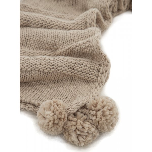 Ohut ruudullinen 130x170 cm - beige