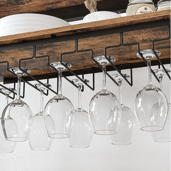 Corriente viiniteline - Ruskea/musta + Huonekalujen jalat Corriente viiniteline - Ruskea/musta + Huonekalujen jalat