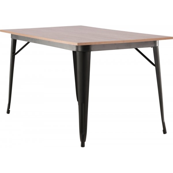 Tempe ruokapöytä 140 x 80 cm - Pähkinä Tempe ruokapöytä 140 x 80 cm - Pähkinä