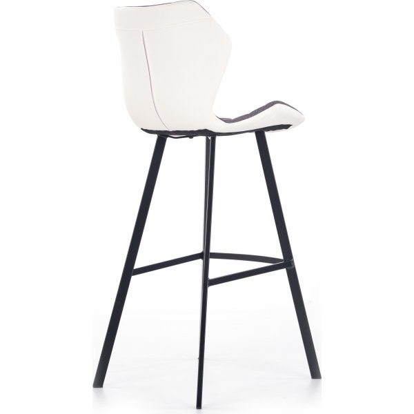 Erin-baarituoli korkea - Valkoinen/harmaa + Huonekalujen tekstiilien puhdistus Erin-baarituoli korkea - Valkoinen/harmaa + Huonekalujen tekstiilien puhdistus