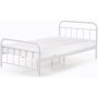 Saldus valkoinen sängynrunko 120x200 cm Saldus valkoinen sängynrunko 120x200 cm