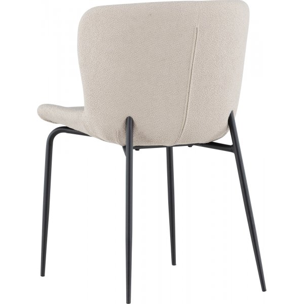 Modesto ruokapöydän tuoli - beige boucle Modesto ruokapöydän tuoli - beige boucle